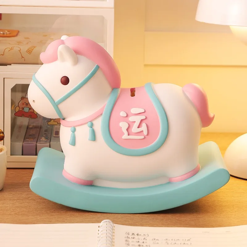 

Children Storage Money Boxes Euro Coin Saving Vintage Simple Safe Room Decor Cute Piggy Bank Beauty Skarbonka Room Decorations