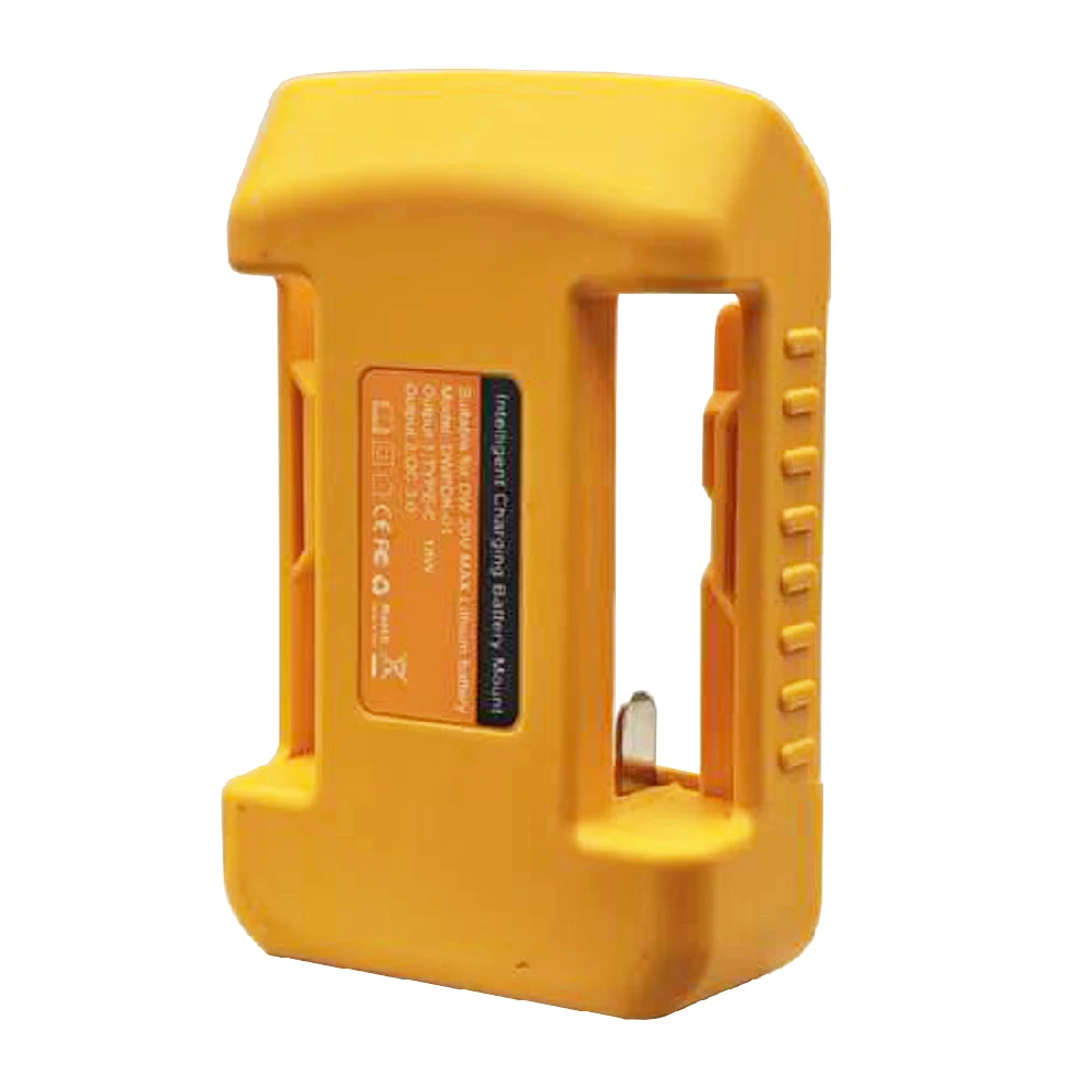 USB Type C Power Adapter Bank For DeWalt 18V For XL 20V Lithium Battery Case Laptop Mobile Phone Charging Converter Belt buckle view 6