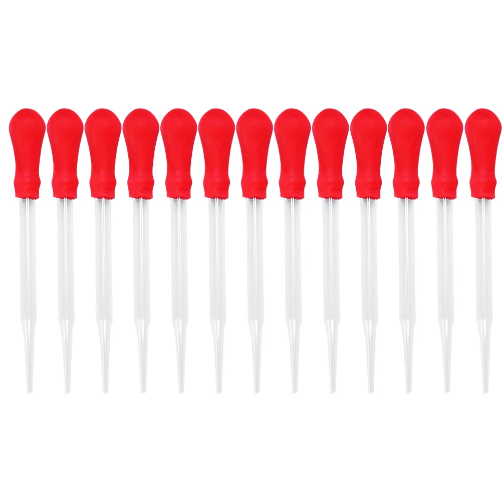13Pcs Silicone Glass Dropper Set Portable Lightweight Lab Pipette for Home School Science Experiments Eye Dropper Chemical view 5