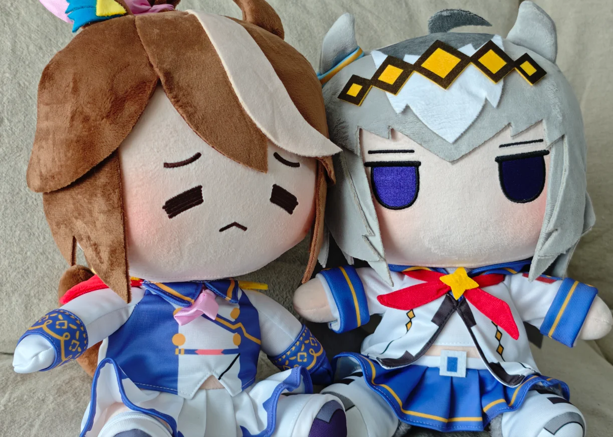 

Umamusume: Pretty Derby Oguri Cap Anime Plush Doll 30CM Cute Stuffed Plushie Cartoon Pillows Christmas Gifts Boys Girls
