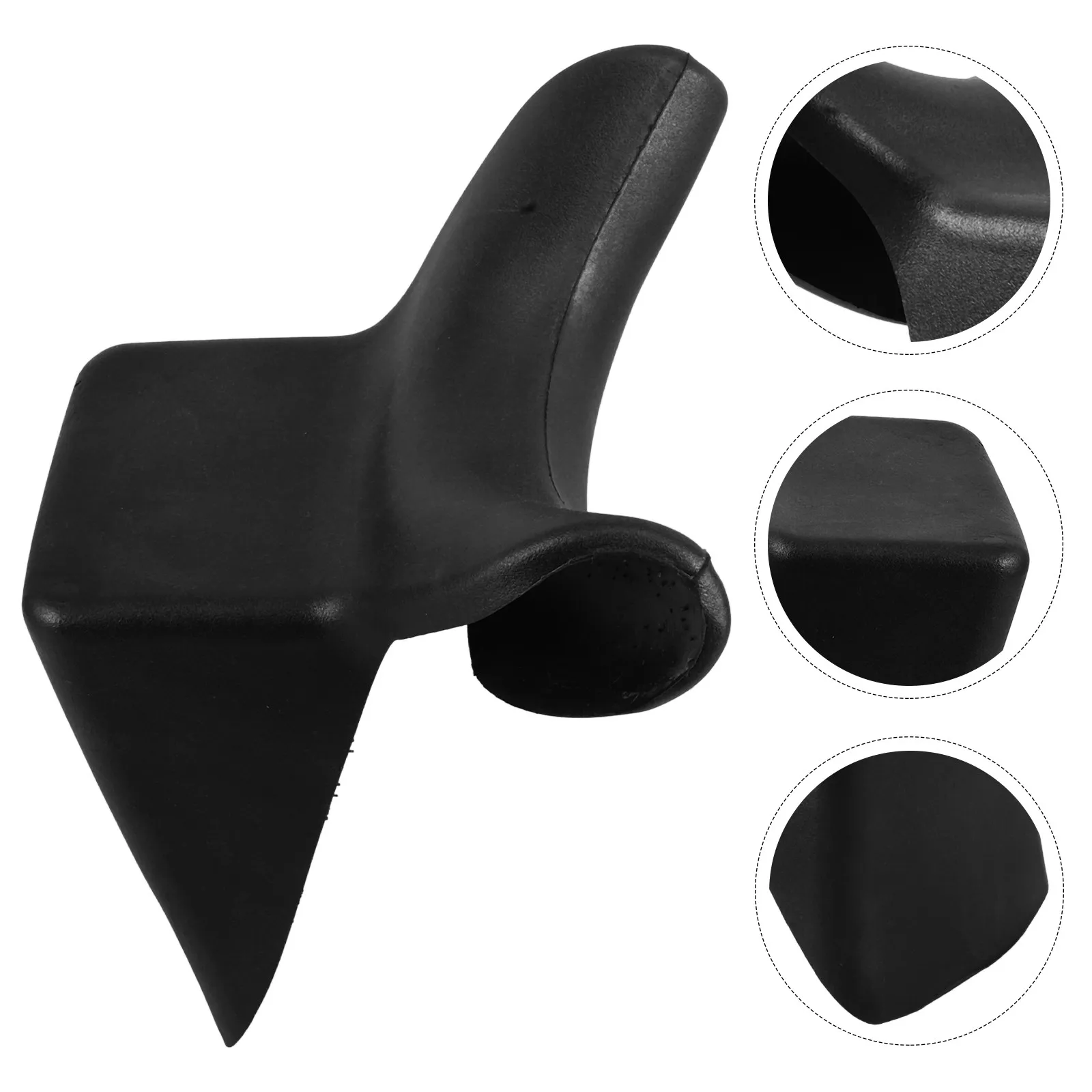 

PU Shampoo Bowl Neck Rest Cushion Black Salon Spa Non Slip Head Pillow Hair Washing Sink Basin Tool for Barber Shop