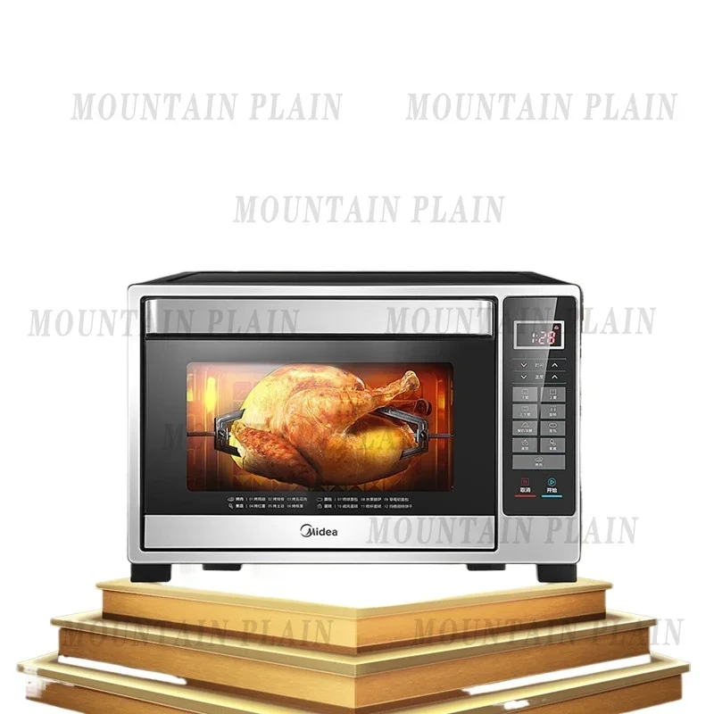 Midea32L Multifunctional Electric Oven Household Professional Baking Smart Menu Enamel Liner Double Insulation Door