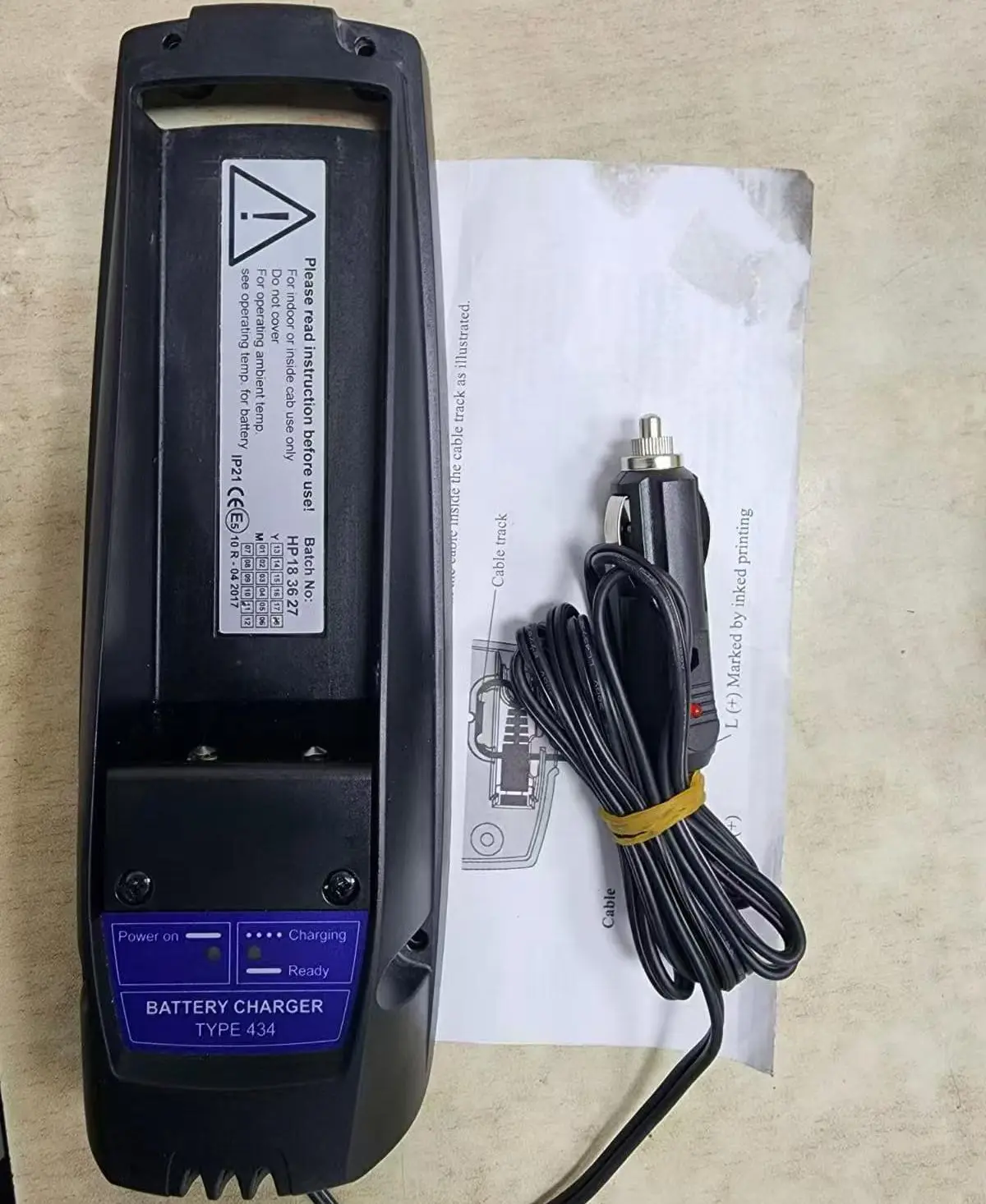 Scanreco Schwing Battery Charger DC Type Charge on Car Truck