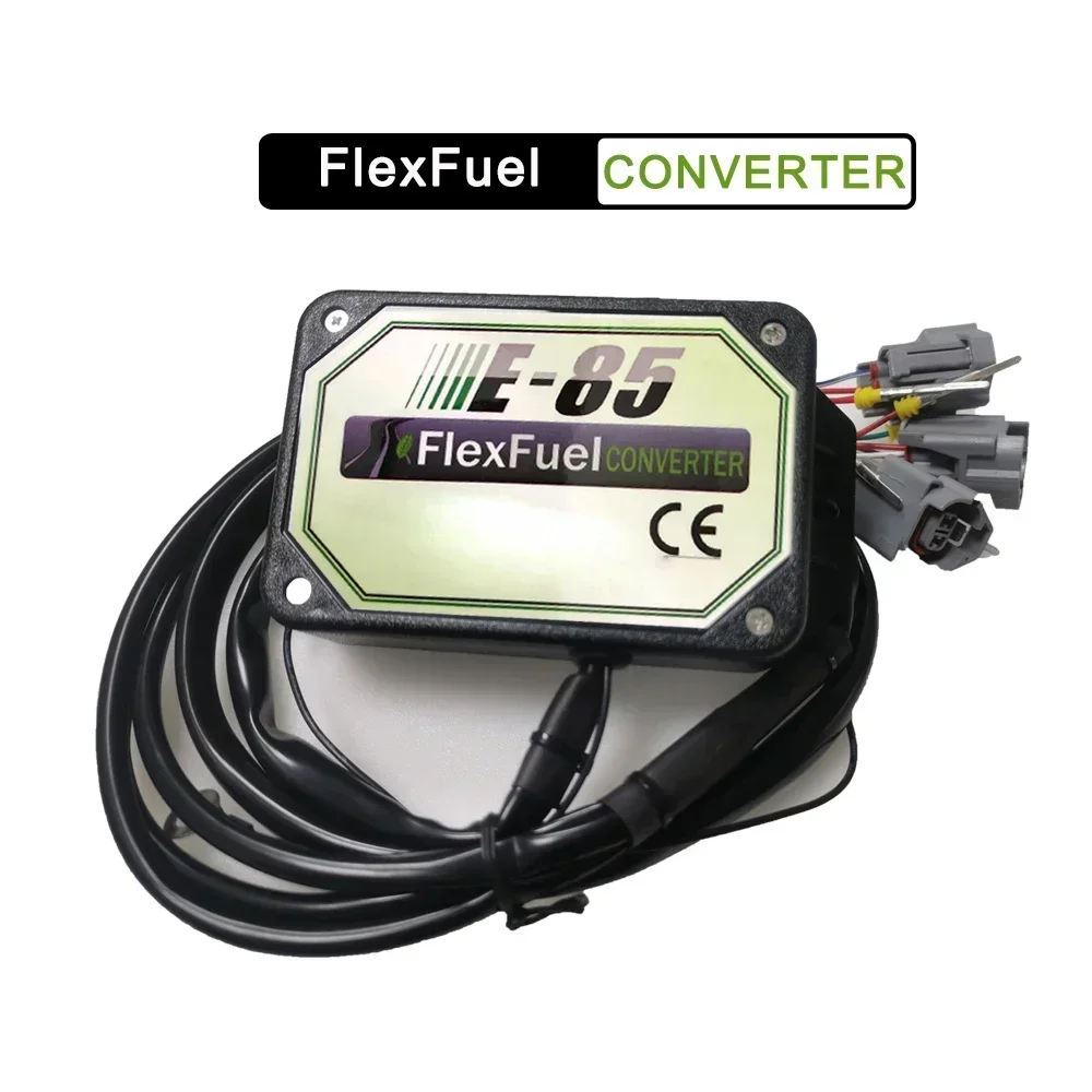 Auto a etanolo E85, convertitore di carburante Asst Flex per avviamento a freddo Kit di conversione E85 a 3 cilindri, convertitore di biotanolo biocarburante 3CYL 4CYL E85