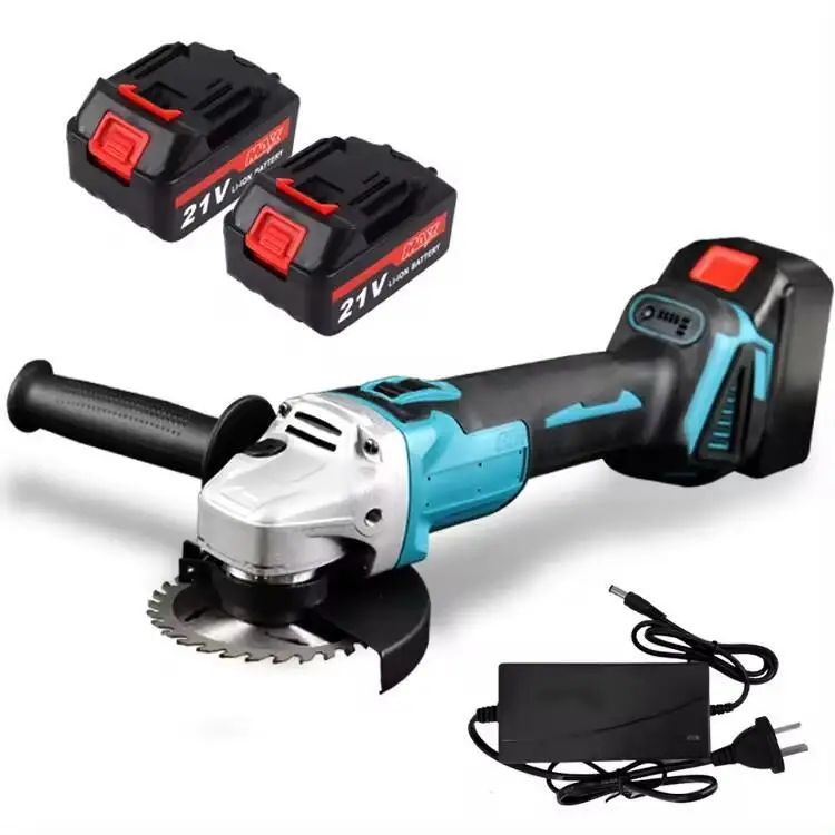 

21v Lithium Battery Portable Charging Brushless Cordless Angle Grinder