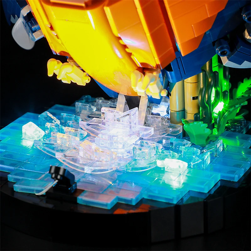 Universal Lighting Kit for Lego 10331 Kingfisher Bird (Only Led Light,Without Blocks Model) Flexible & Bright Lighting Solution