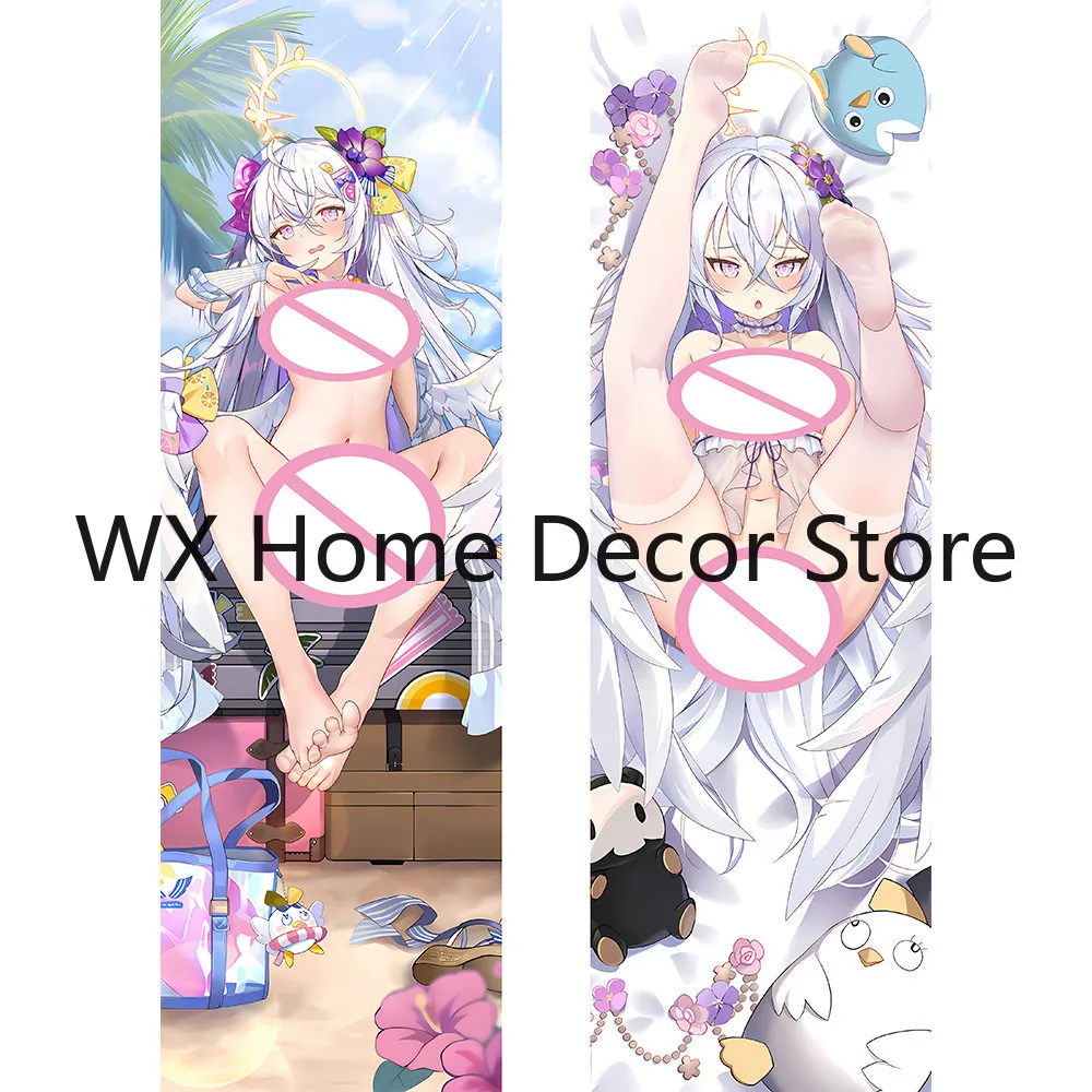 New Style Blue Archive Shirasu Azusa Cosplay Dakimakura Pillowcase Peachskin Hugging Body Pillow Case Otaku Pillow Cover