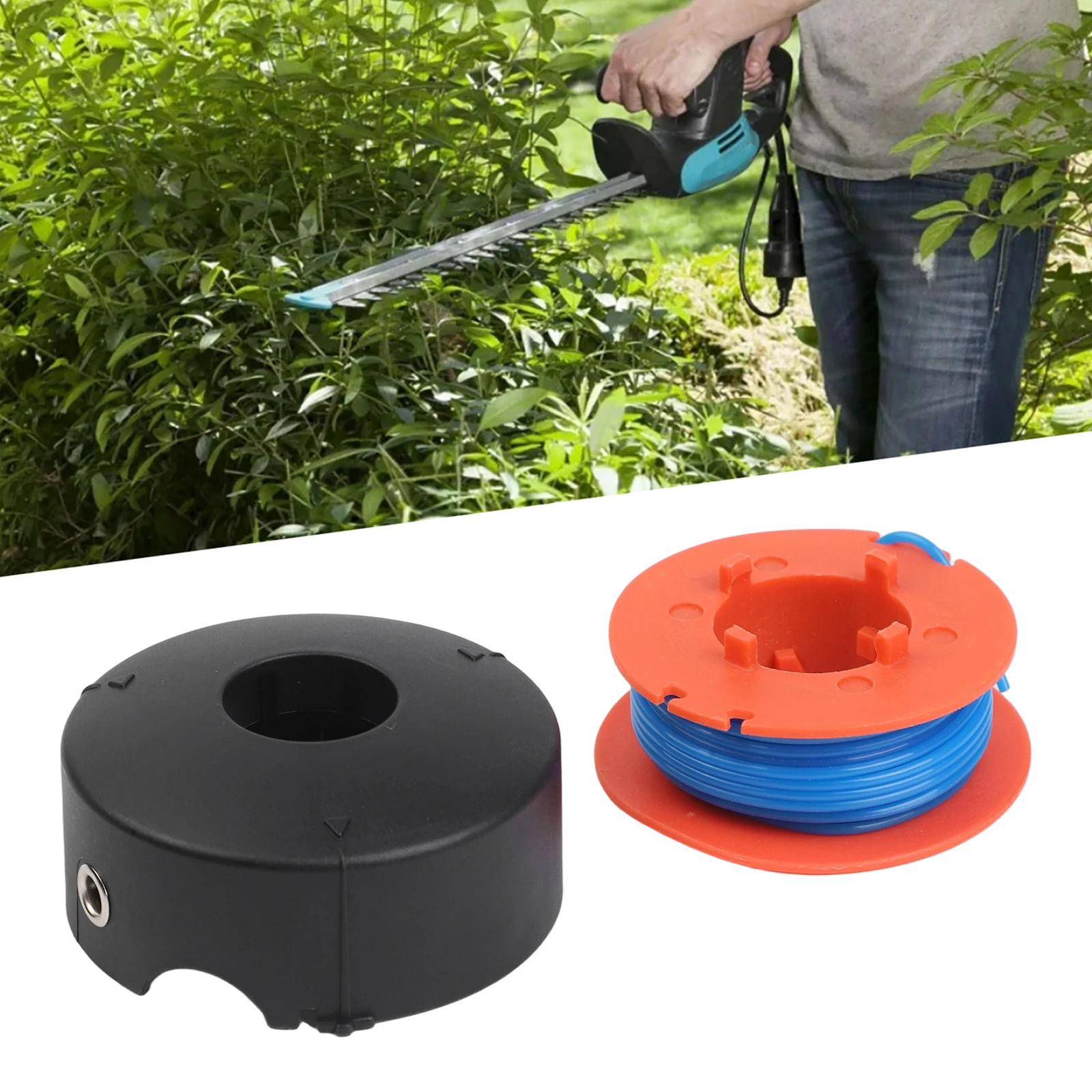 Spool Cover Line Set For BOSCH ART23 26 30 ART2300 ART300 ART2600 ART300 PVC Nylon High Quality Garden String Trimmer Parts