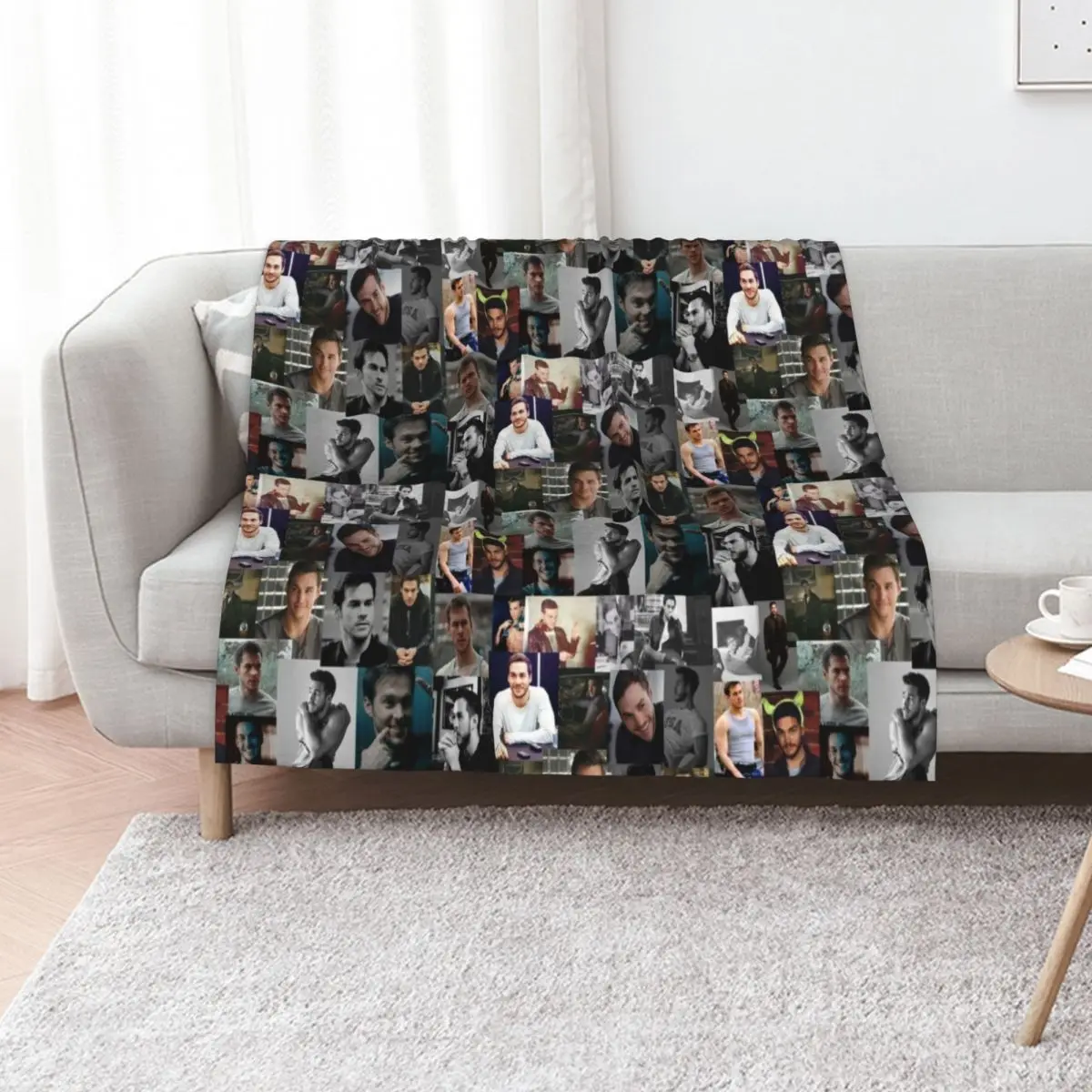 Chris Wood Throw Blanket Outdoor Soft Blanket for Picnic Beach Camping
