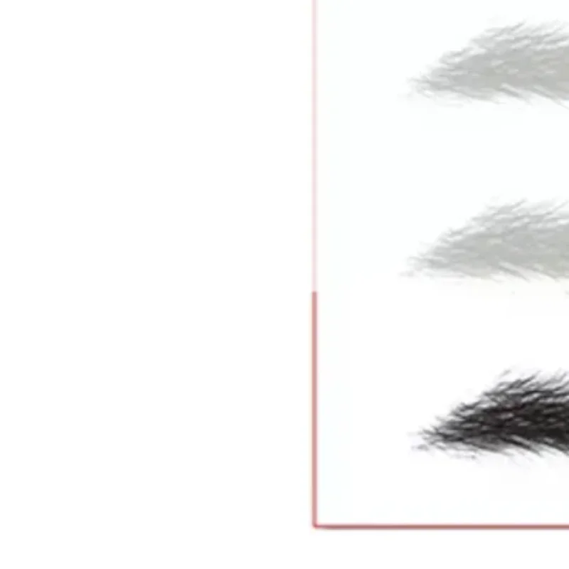 /JCS/Pairs Eyebrow Tattoo for Men Realistic Fake Eyebrows Popular Transfer Sticker 10