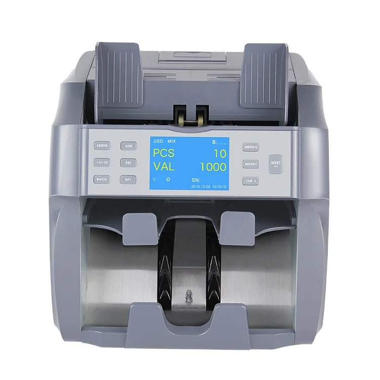 CIS فاتورة عداد النقود آلة عد الأموال عداد قيمة العملات المتعددة اثنين/مزدوج/2 #5