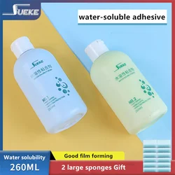 New Arrival Sueke Suke Table Tennis Racket Water Soluble Inorganic Glue Rubber Adhesive 260ML With Sponge