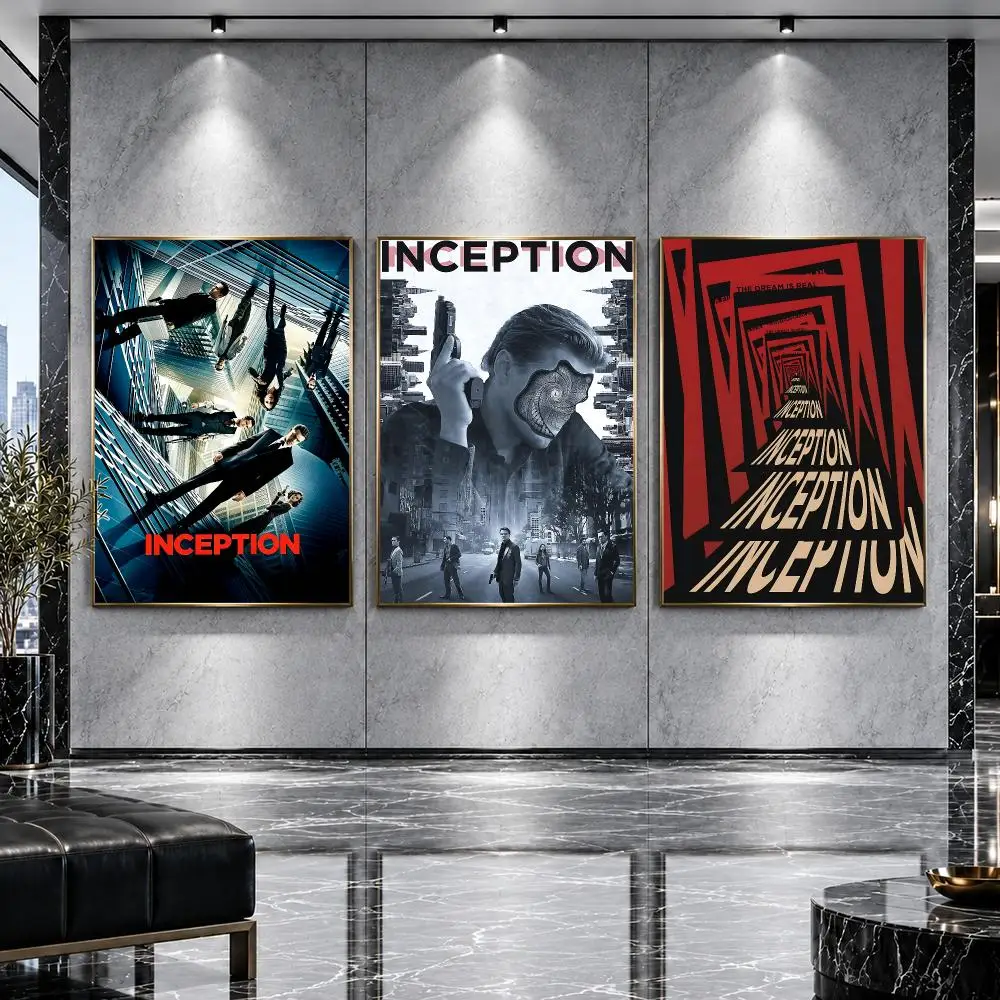 movie Inception Poster Poster HD Printing Premium Luxury Style Wall Art Home Decor For living room Bedroom Gift