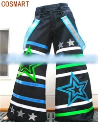 COSMART Ghost Step Dance Trousers Fluorescence Drag Dance Costume Equipment Ghost Step Pants Aus cosplay costume Cos Game Anime