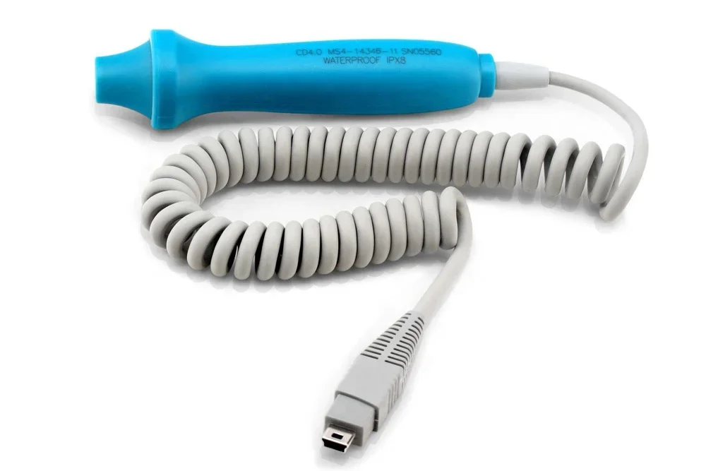 EDAN high-fidelity sound wired probe for Sonotrax ultrasound pocket doppler