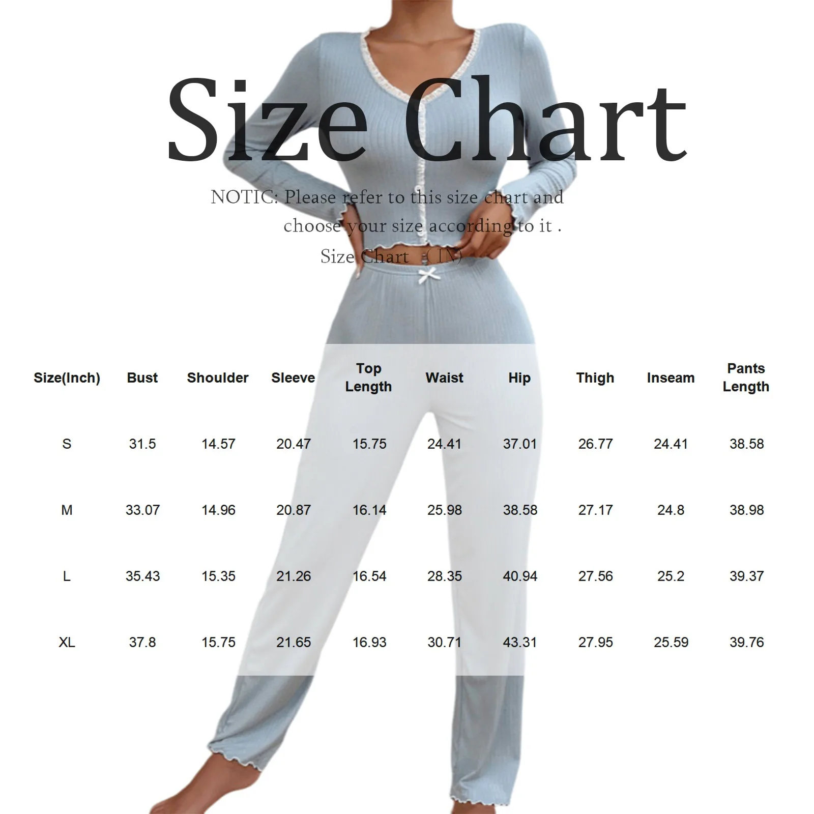 สตรีเสื้อผ้าชุดนอนแขนยาวกางเกงหลวมและสบายเซ็กซี่ลูกไม้ Love พิมพ์ V คอ 2 ชิ้นชุด Pijama Mujer