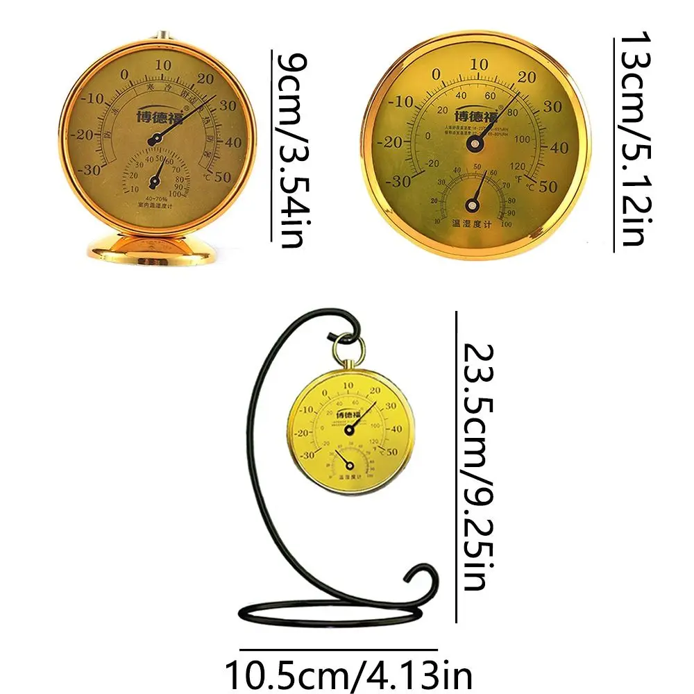 Large Numbers Indoor Thermometer Accurate Space Saving Hanging Hygrometer Waterproof Clear Display Temperature Humidity Meter