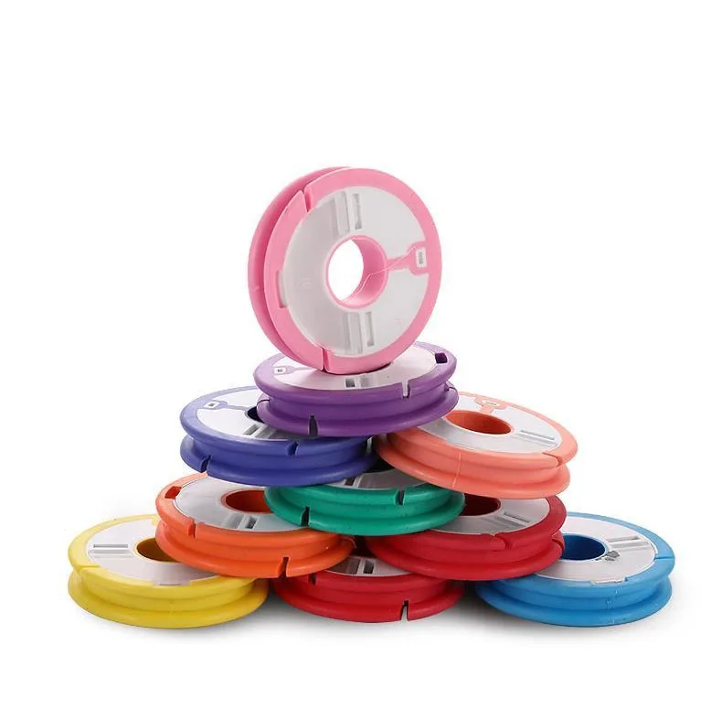 Regenbogen Angeln Hauptschnur Box Winding Board 4-16 Achsen Silikon Spule Tackle Box Tragbare Angeln Zubehör Werkzeug Liefert – Detail 6