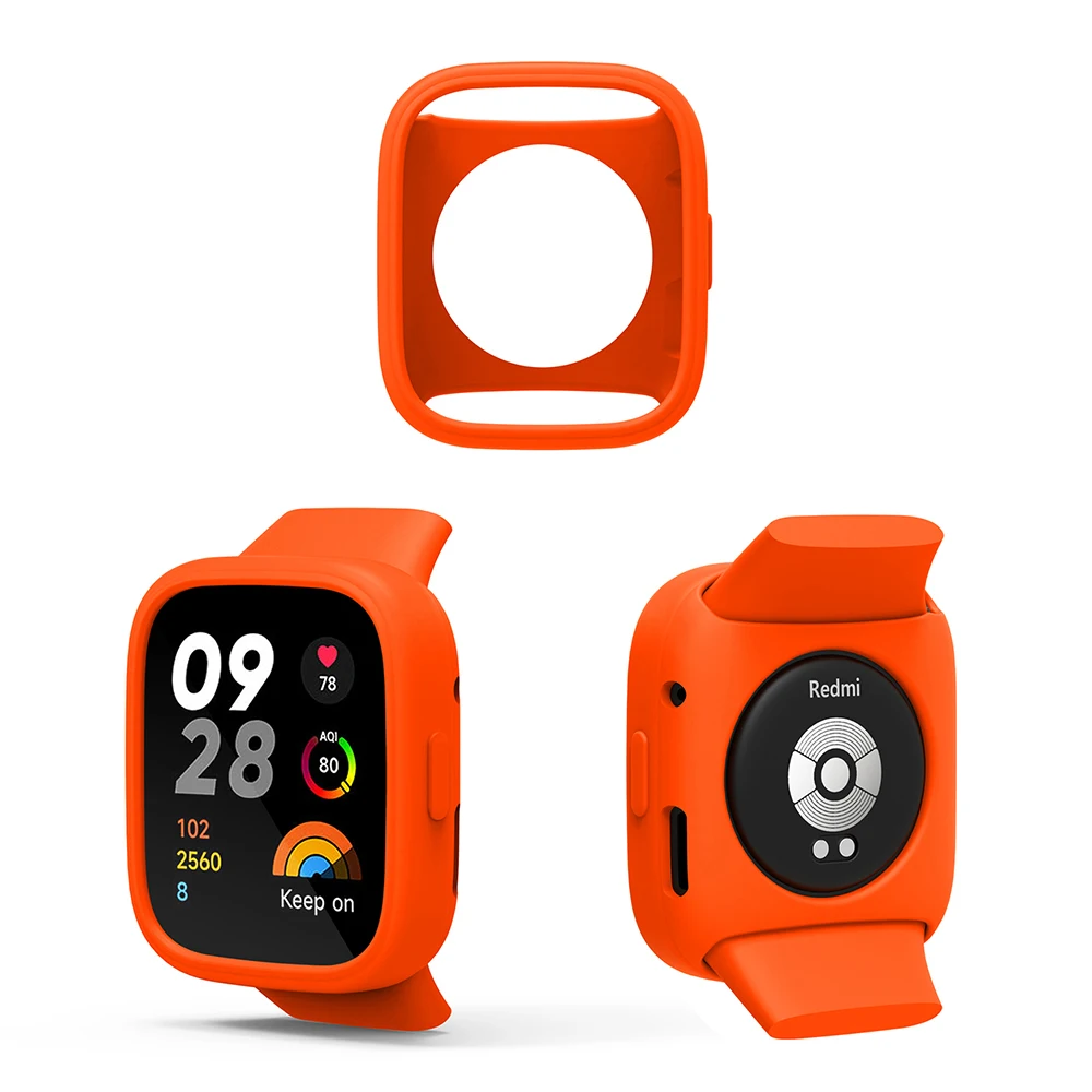حزام معصم سيليكون لساعة Redmi 3 ، سوار ساعة ، حالة وقائية