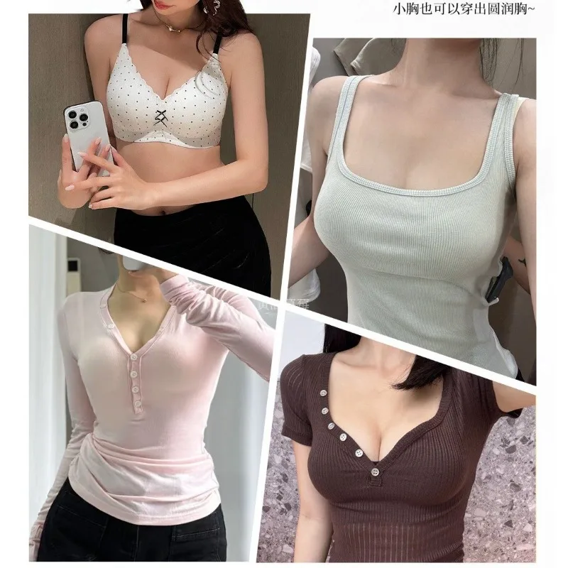Dessous-BH im französischen Stil |   Push-Up mit Blumenkontrast für kleine Brust, kabelloses Lift und Support, süßes Mädchen-Bralette NOYISU S-XL