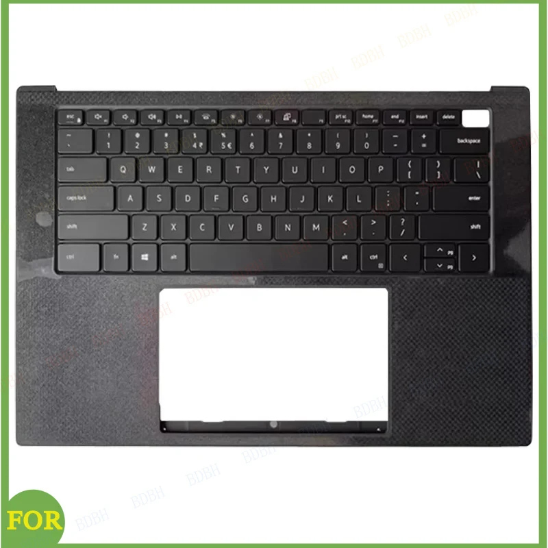 

Новый оригинальный чехол для ноутбука XPS 15 9500 9510 Precision 5550 5560, верхняя крышка (C-крышка) с подсветкой клавиатуры US, комплектующие.