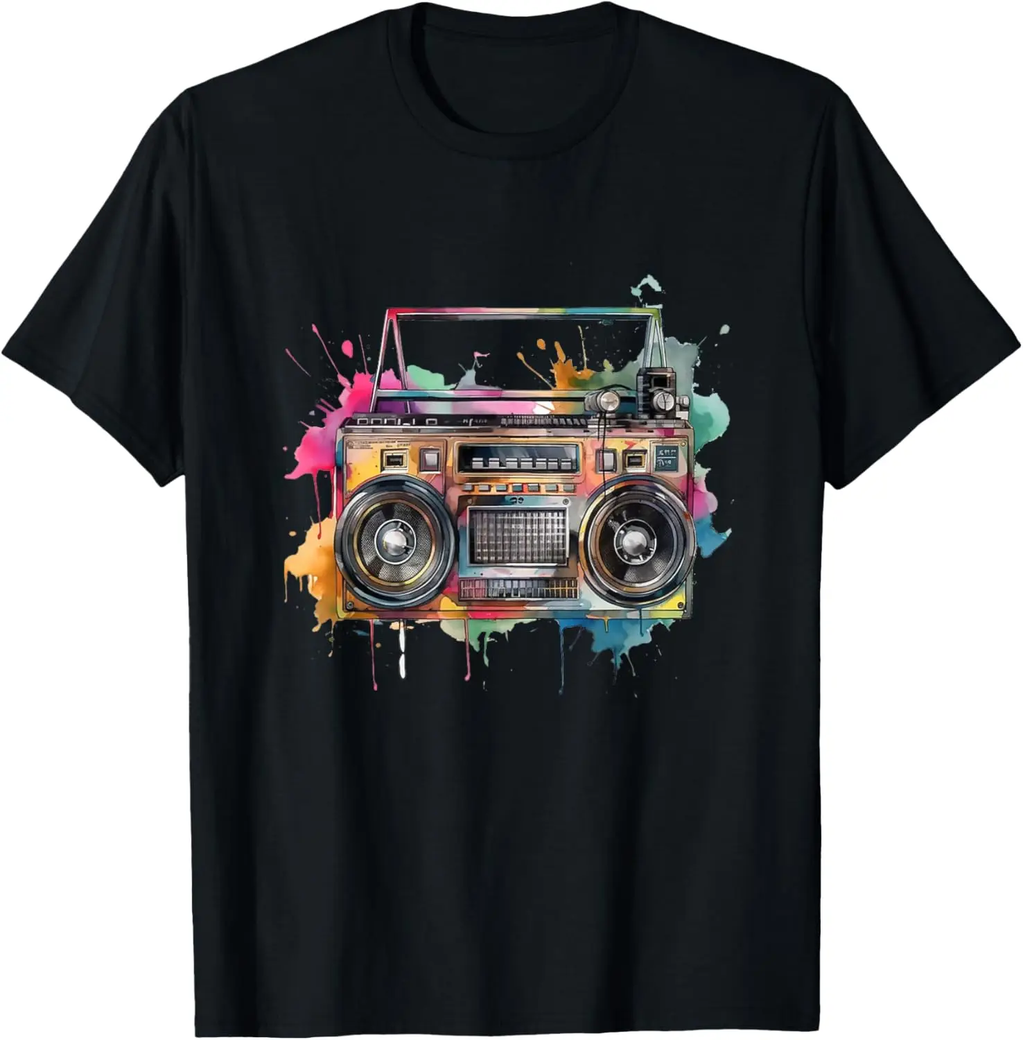 Ghetto Blaster 80's 90's Hip Hip Rap T-Shirt