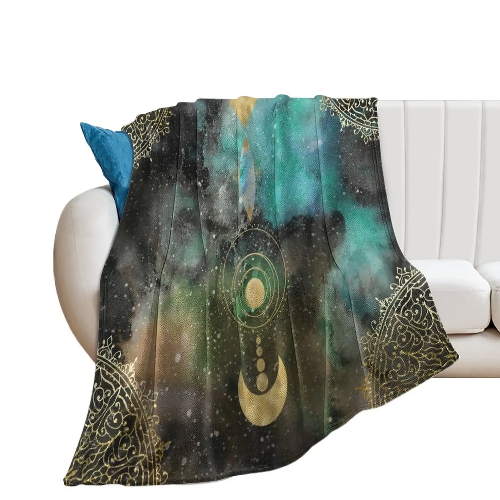 Magick Universe Throw Blanket Hairy Tourist Blankets