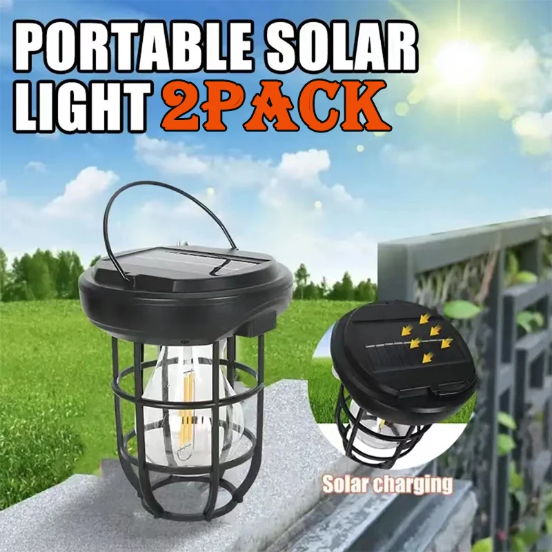 

3IN1 Outdoor Solar Camping Wall Lamps Lawn Lamps Floor Lamp LED Induction Lamps Garden Landscape Lamps Decorative Tungsten Lamp