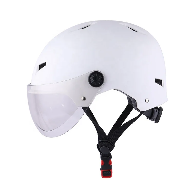 VICTGOAOL e-bike bicycle motorcycle safety helmet detachable skiing sport kid and adulT helmet cycling helmet with goggles