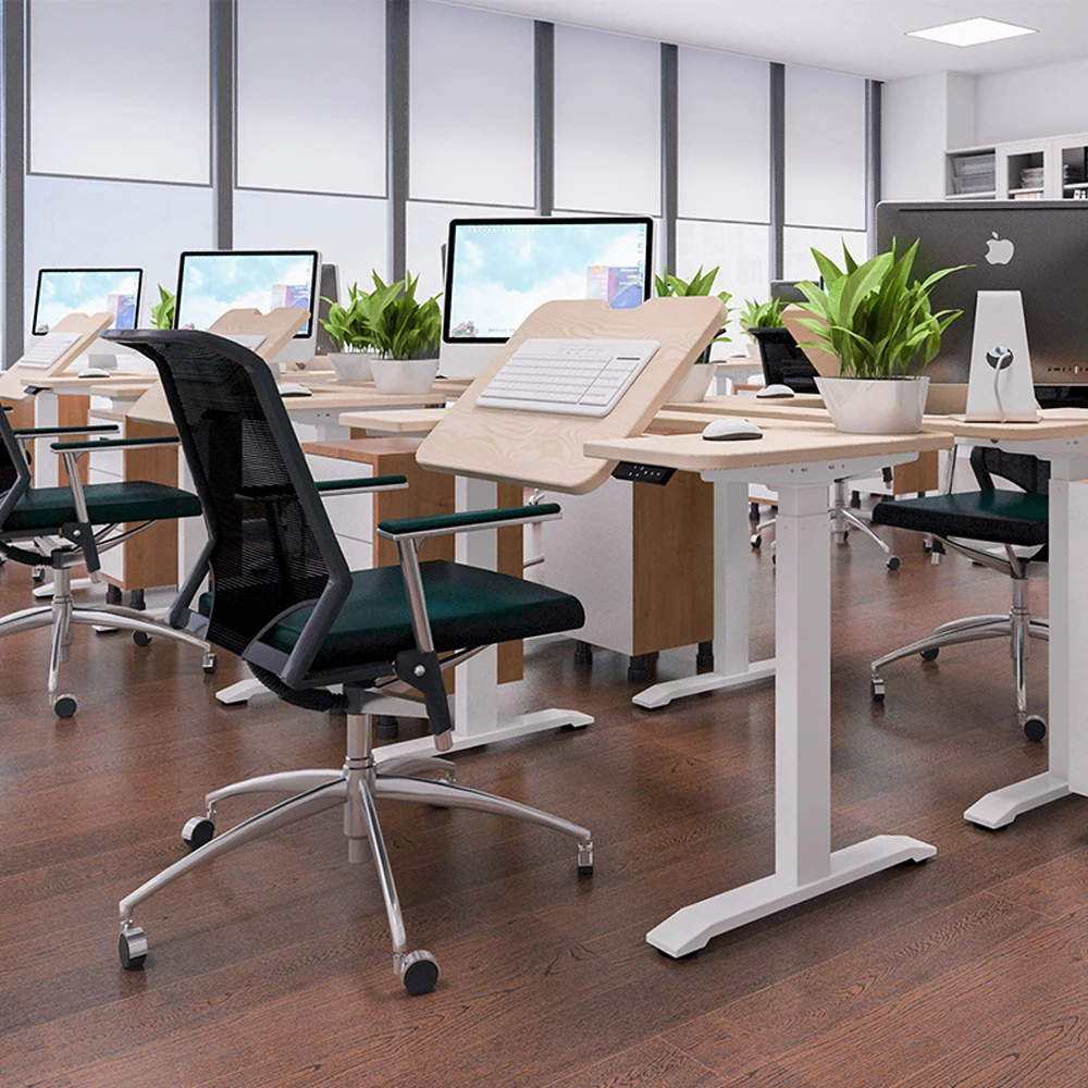 Adult Kids Drafting Table for Architects Height Adjustable Standing Tables Tilt Drawing Desk Sit Stand Desk