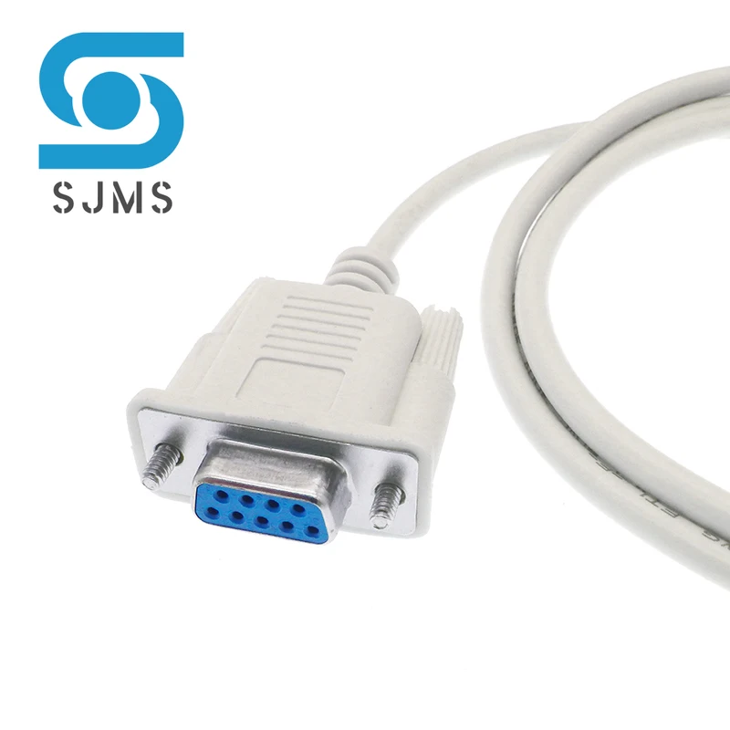 1PCS DB9 Serial cable 9Pin RS232 Male/Female PC converter Expansion cable Connectors D-SUB 9Pin conversion cable 1.5M extension