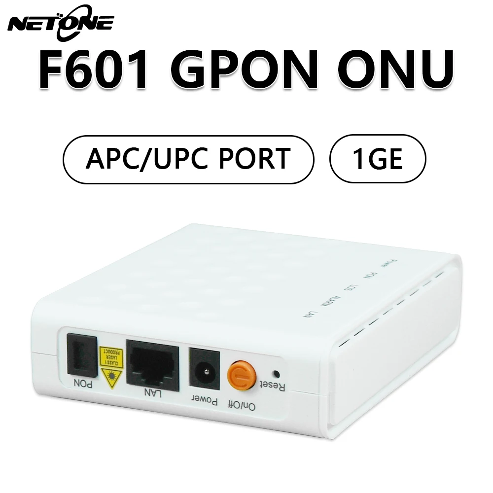 OPTFOCUS-Nuevo Roteador Original F601 GPON ONU 1GE Apc Upc ONT, Compatible con todos los ZTE HW OLT 100%, herramienta de detección FTTH