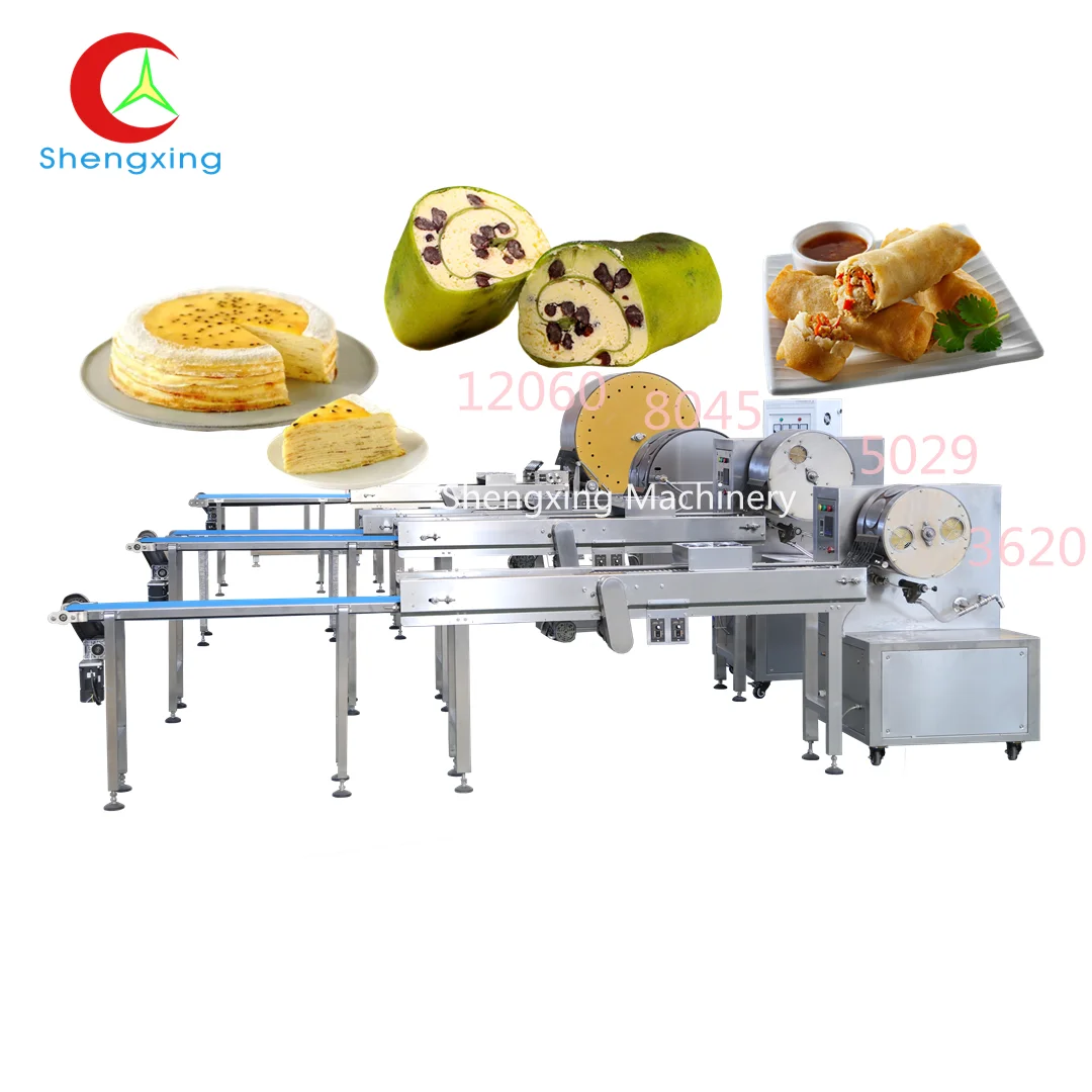 

SX-6QP-3620 Crepe Cake Maker Machine Pancake Maker Crepe Making Machine