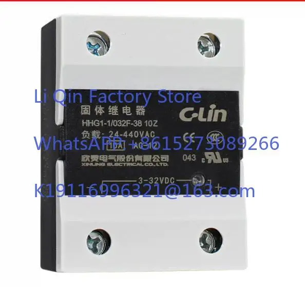 HHG1-1/032F-38 Single-phase solid 24v DC control AC 220V380V40A