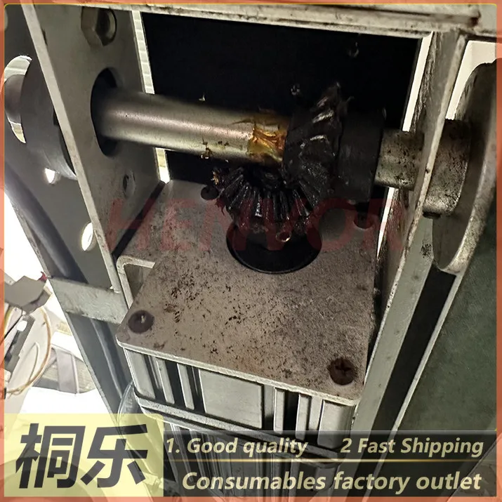 For Grafmac SBZ Automatic Plate Stacker Belt Motor Bevel Gear Drive Shaft Iron Gear CTP Plate Setter Parts