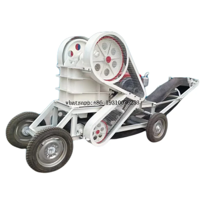 

Mobile Jaw Crusher/movable Jaw Crushing Plant-portable Stone Crusher For Quarry And Mining Machine
