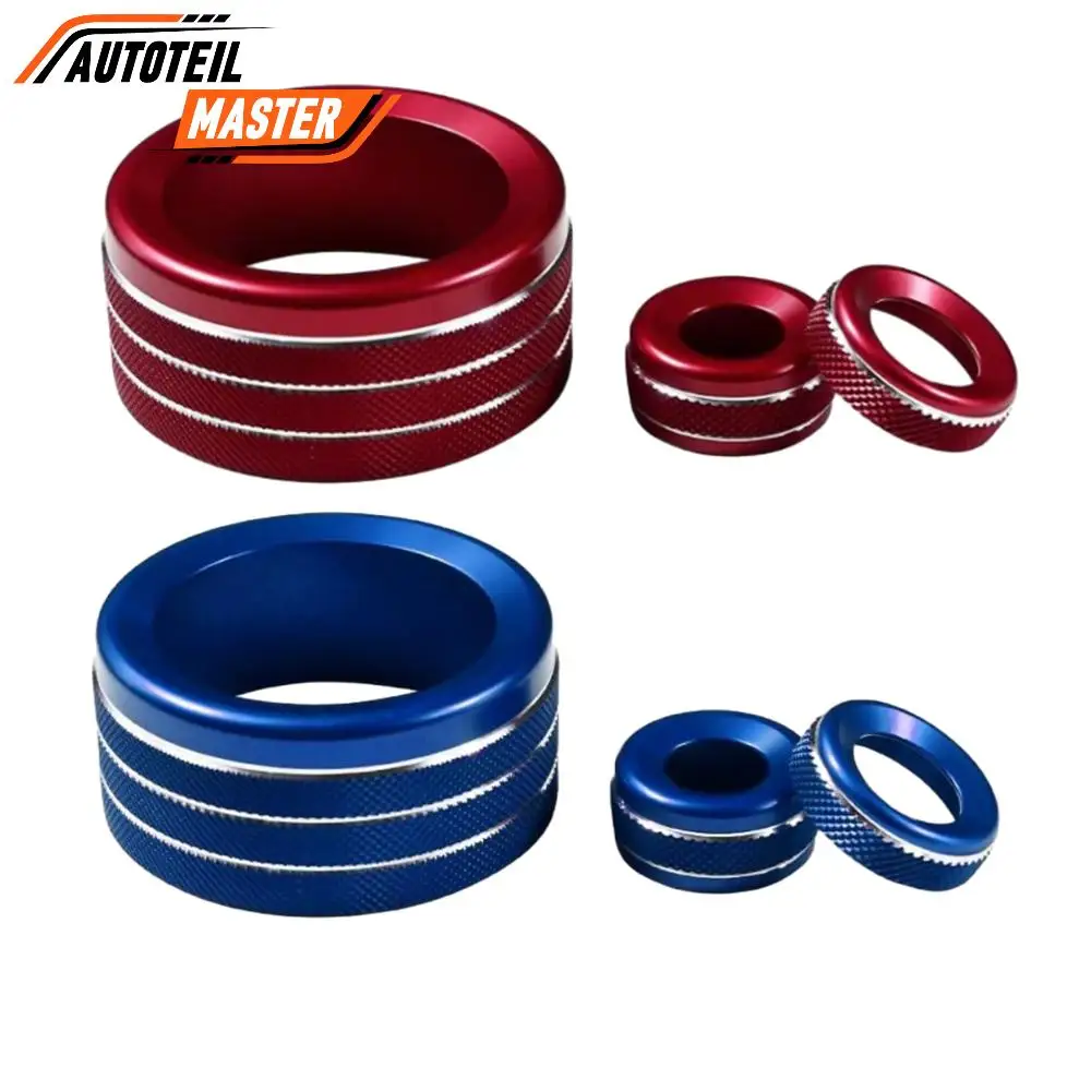 3 Pcs Drive Mode, Volume, and Rearview Mirror Knob Ring Set For Toyota Tundra SR SR5 2022-2025 Car Interior Accessories