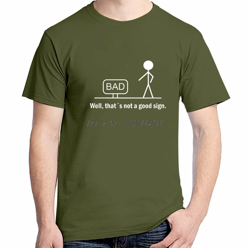 سيئة حسنًا هذا ليس جيدًا قمصان مضحكة جرافيك تي شيرت صيفي بلايز وتي شيرت وصول جديد سلع قطنية قمصان جديدة وتي شيرتات