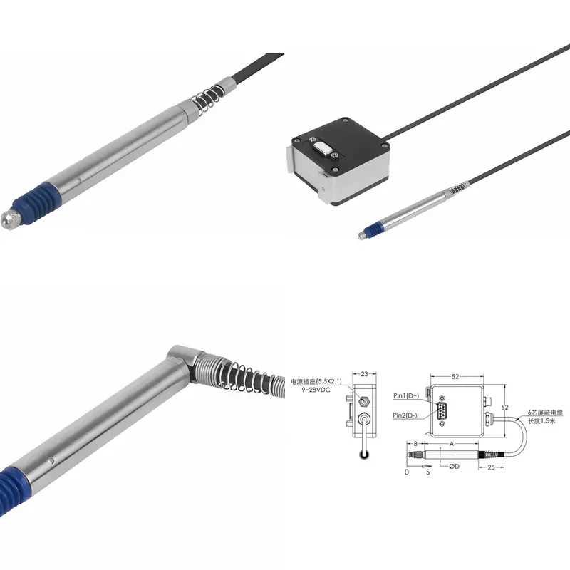 for LVDT Displacement Sensor High Precision Plane Detection Sensor