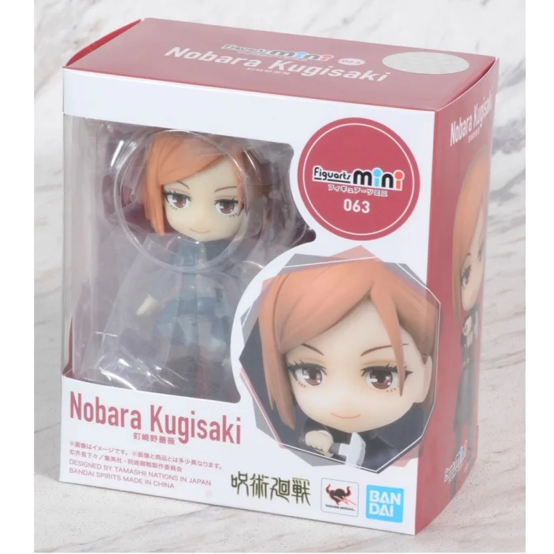 

Bandai Original 9Cm Figuarts mini Kugisaki Nobara Action Figure Toys For Kids Gift Collectible Model Ornaments