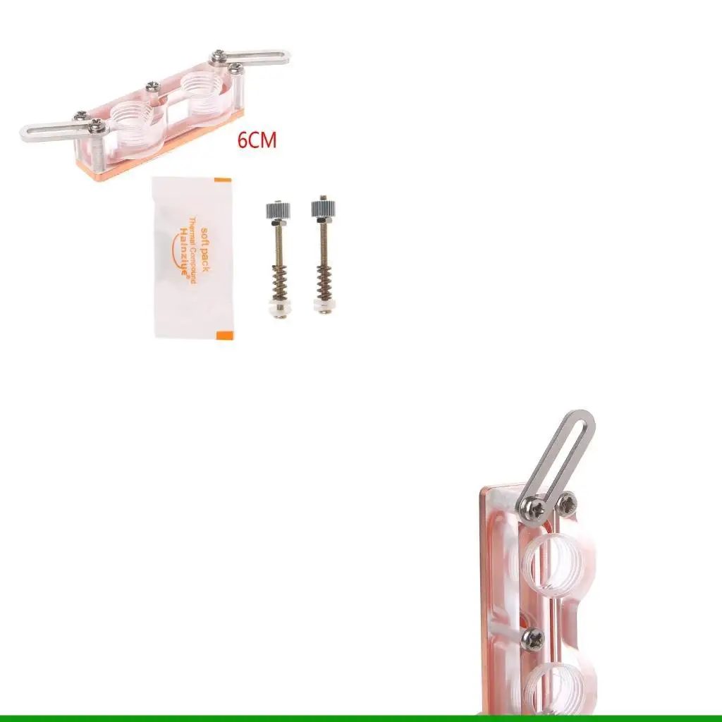 

U55C GPU Water Block Water Cooling Cooler Base, Copper MOS Metal Water Cooling System Parts Kits for DIY PC Gamer with Waterw