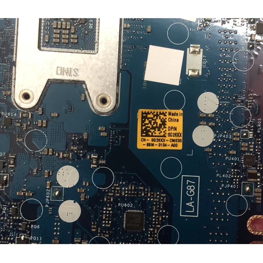 I5-8265U/8365U I7-8665U DDR4 CN-0G2KKX 0M2JD3 WRHWP 0FHPJ가 포함된 Dell Latitude 7400 노트북 마더보…