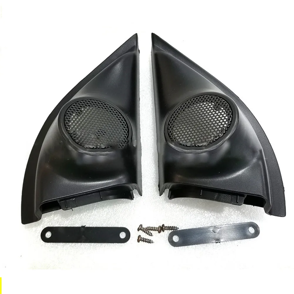 Upgrade Your Car\'s Interior Style with Interior Triangle Plate Bracket Audio Front Tweeter Cover for Honda HRV 13 18