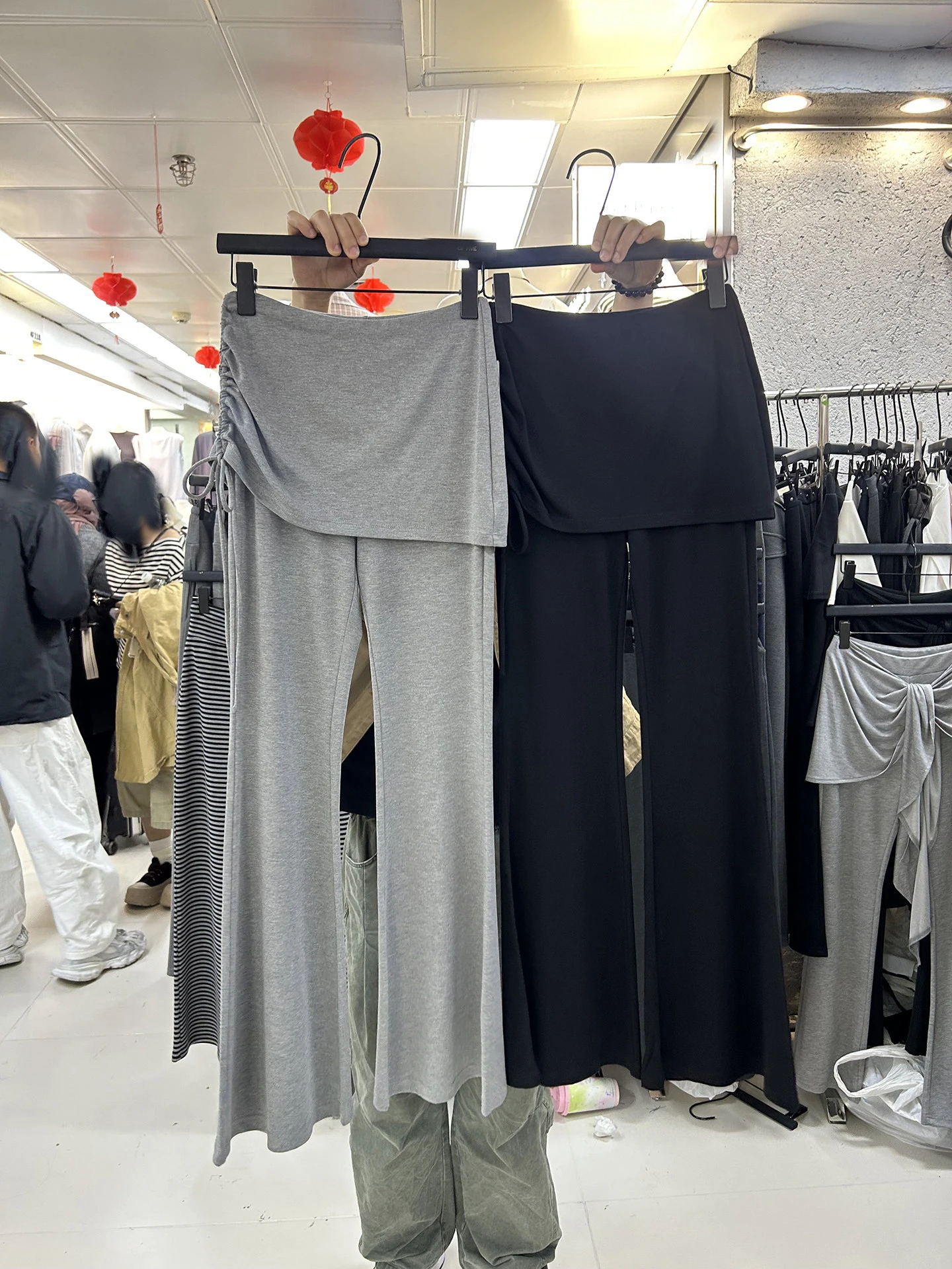 

Fashionable Casual Pants Women's High Waist Flared Legs Pear Shaped Thick Legs Quick to Wear Korean Style Slimming Versatile ...