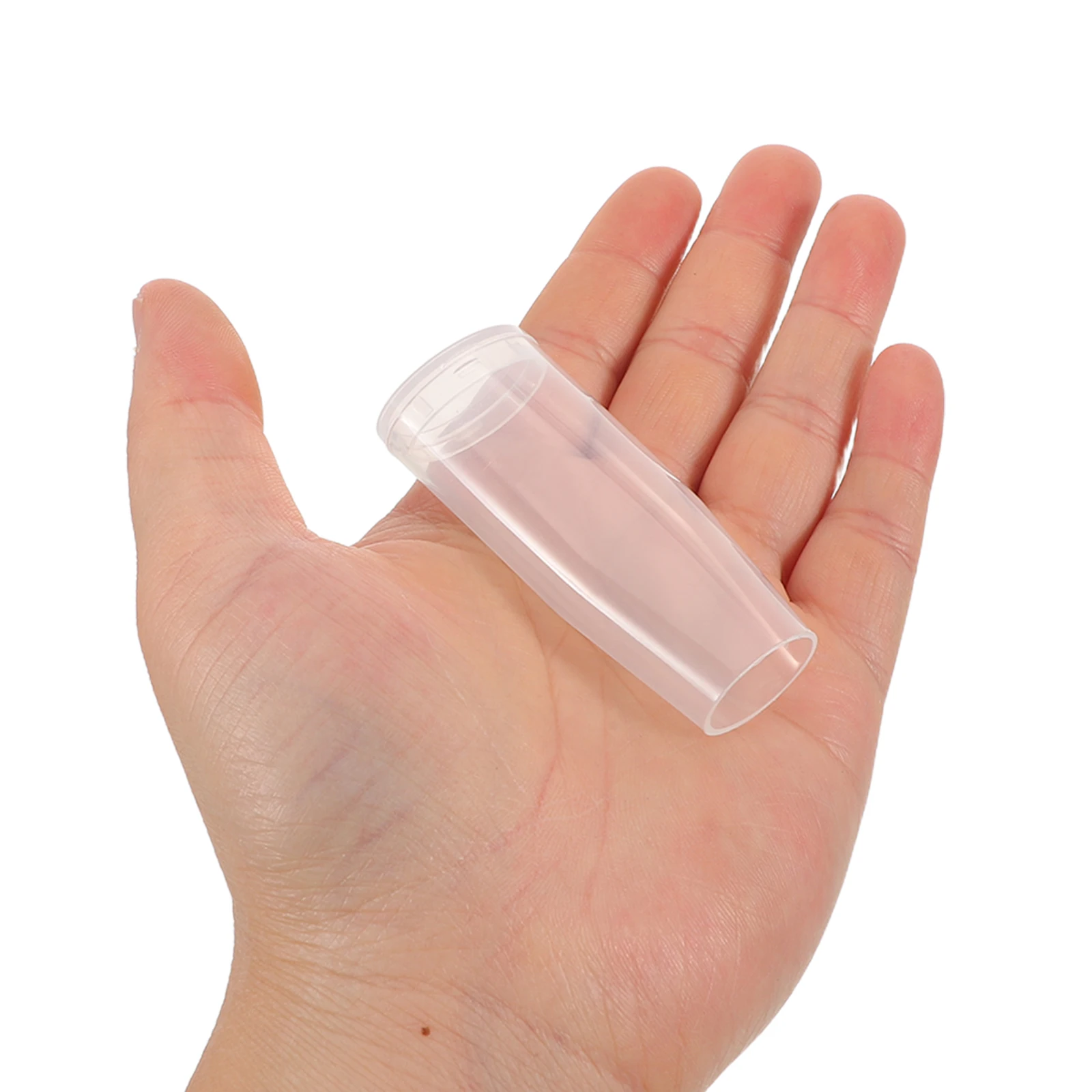 

10Pcs Transparent Makeup Brush Protective Covers Dustproof Brush Cap Guards Sleeve Travel Storage Case