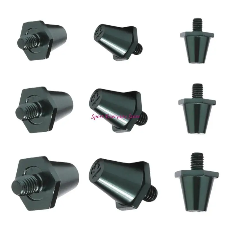 12 pezzi calcio picchi calcio chiodi sostitutivi calcio taglienti calcio in alluminio jome