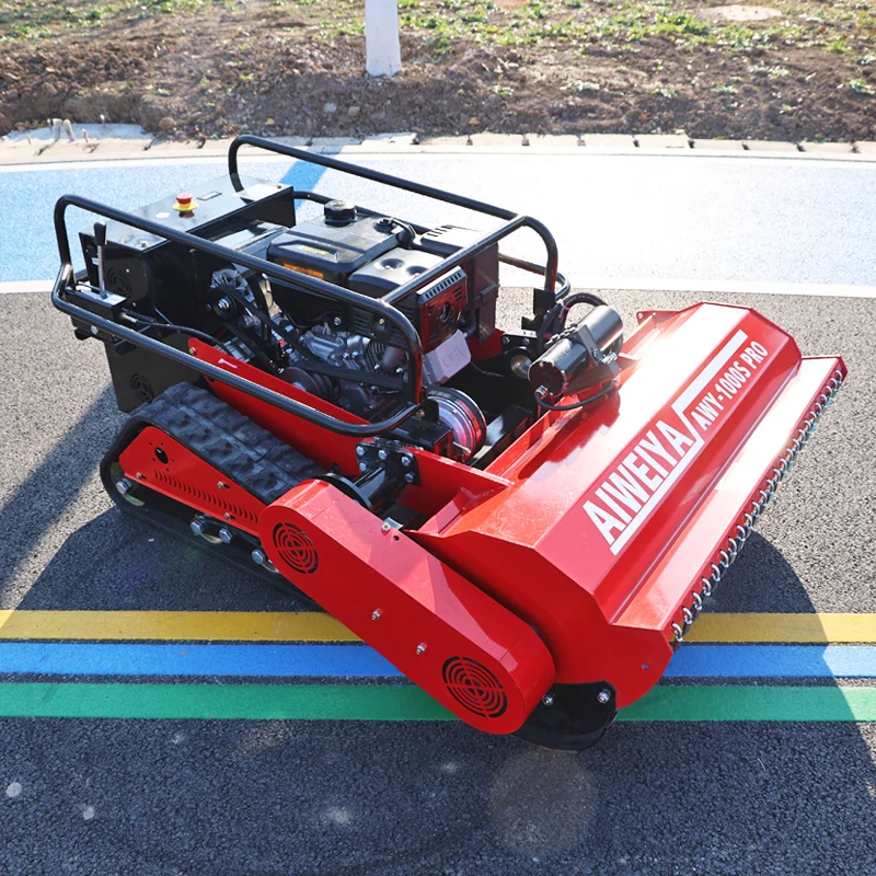 Customized Agricultural Smart Four-Stroke Flail Mower – CE EPA Zero-Turn Mini Remote Robot