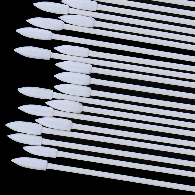 50/100 Pz Usa E Getta Tampone di Cotone Cosmetici Trucco Permanente Salute Medica Orecchio Gioielli Bastoni Puliti Germogli Punta Testa di Cotone Tampone