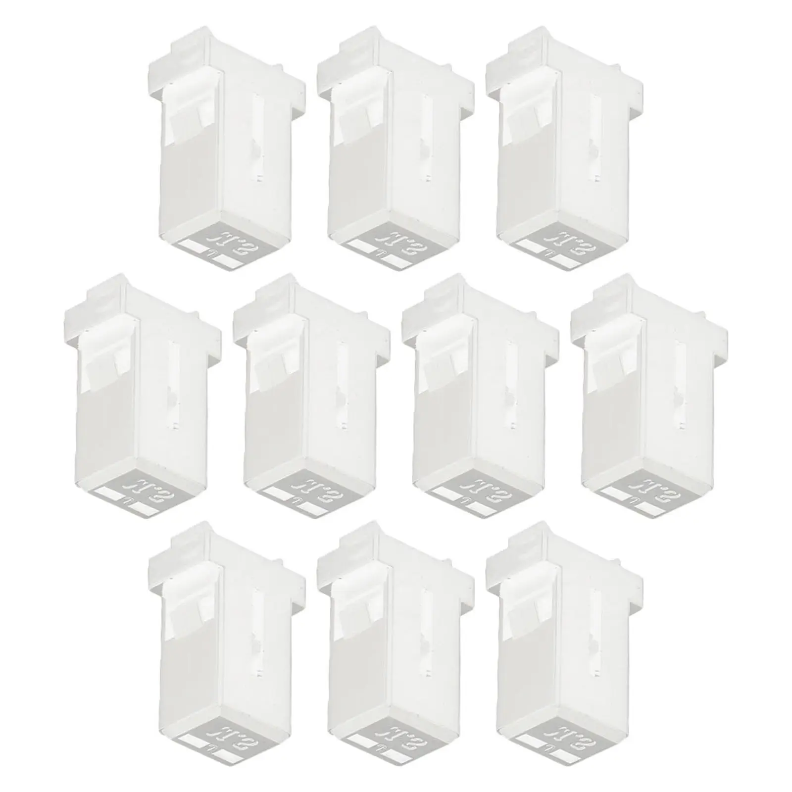 10Pcs Plastic Garbage Can Push-Button Buckle Trash Can Press Buckle Replacement for Office Hotel Student Apartment Utility Room