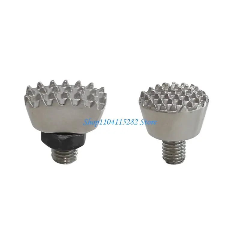 

2pcs Car Dents Repair Stainless Steel Head Replacement Flattening Hammer Head